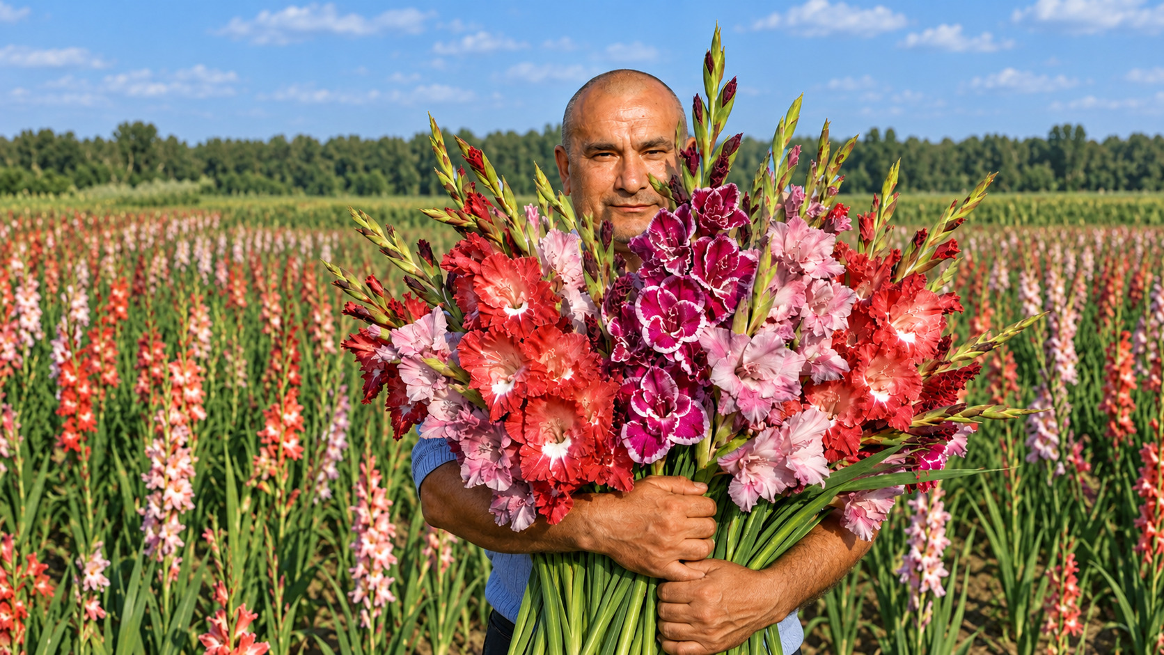 Гладиолусы нового урожая